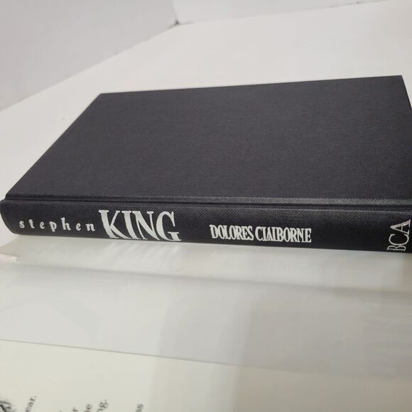 Stephen King - Dolores Claiborne HC 1992 First Edition Reprint VTG Horror UK - Picture 5 of 12